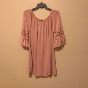 long mid sleeved blouse